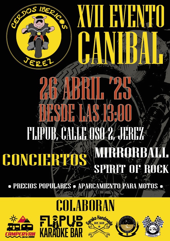 Fiesta de bienvenida del Motoclub Cerdos Ibéricos