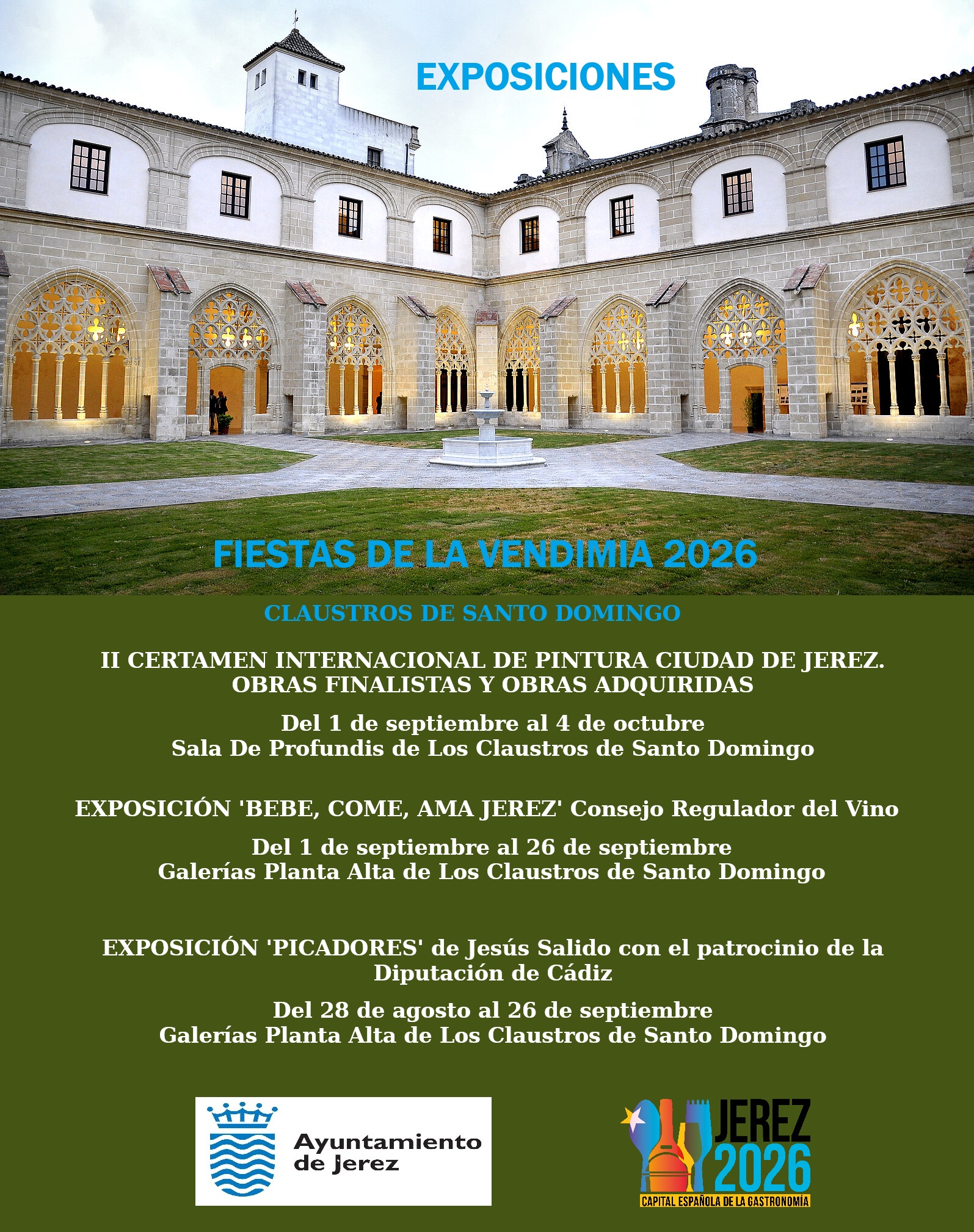 Exposiciones claustros