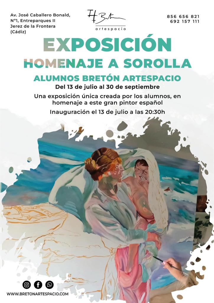 Exposición homenaje a Sorolla