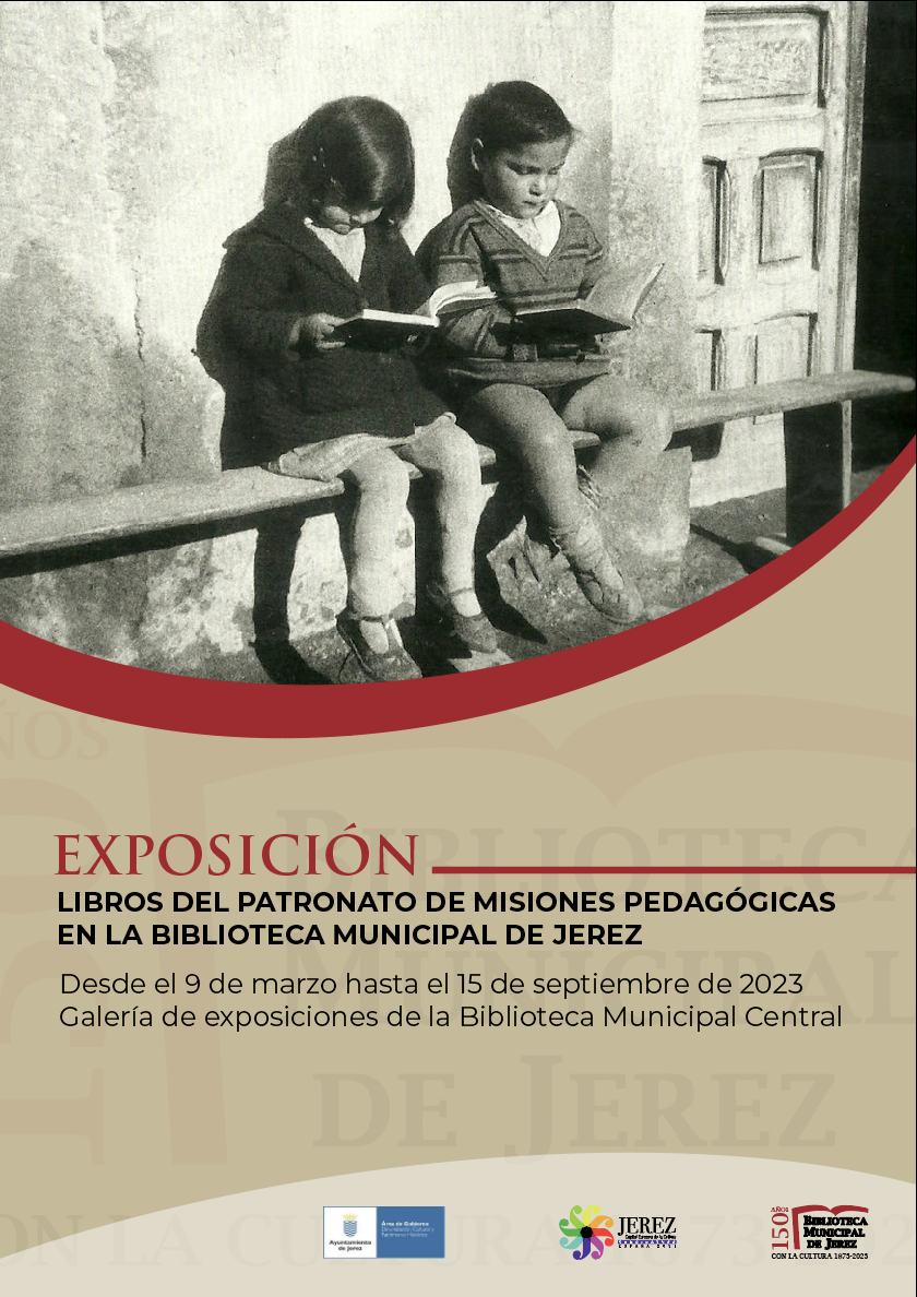 [Translate to Español:] Exposición "LOS LIBROS DEL PATRONATO DE LAS MISIONES PEDAGÓGICAS EN LA BIBLIOTECA MUNICIPAL DE JEREZ"