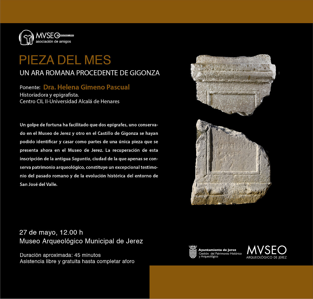 Pieza del mes · Museo Arqueológico Jerez