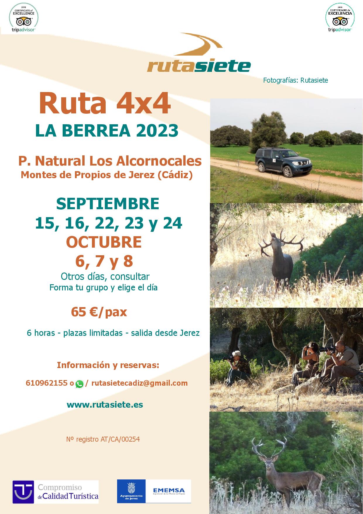Ruta 4x4· La Berrea 2023