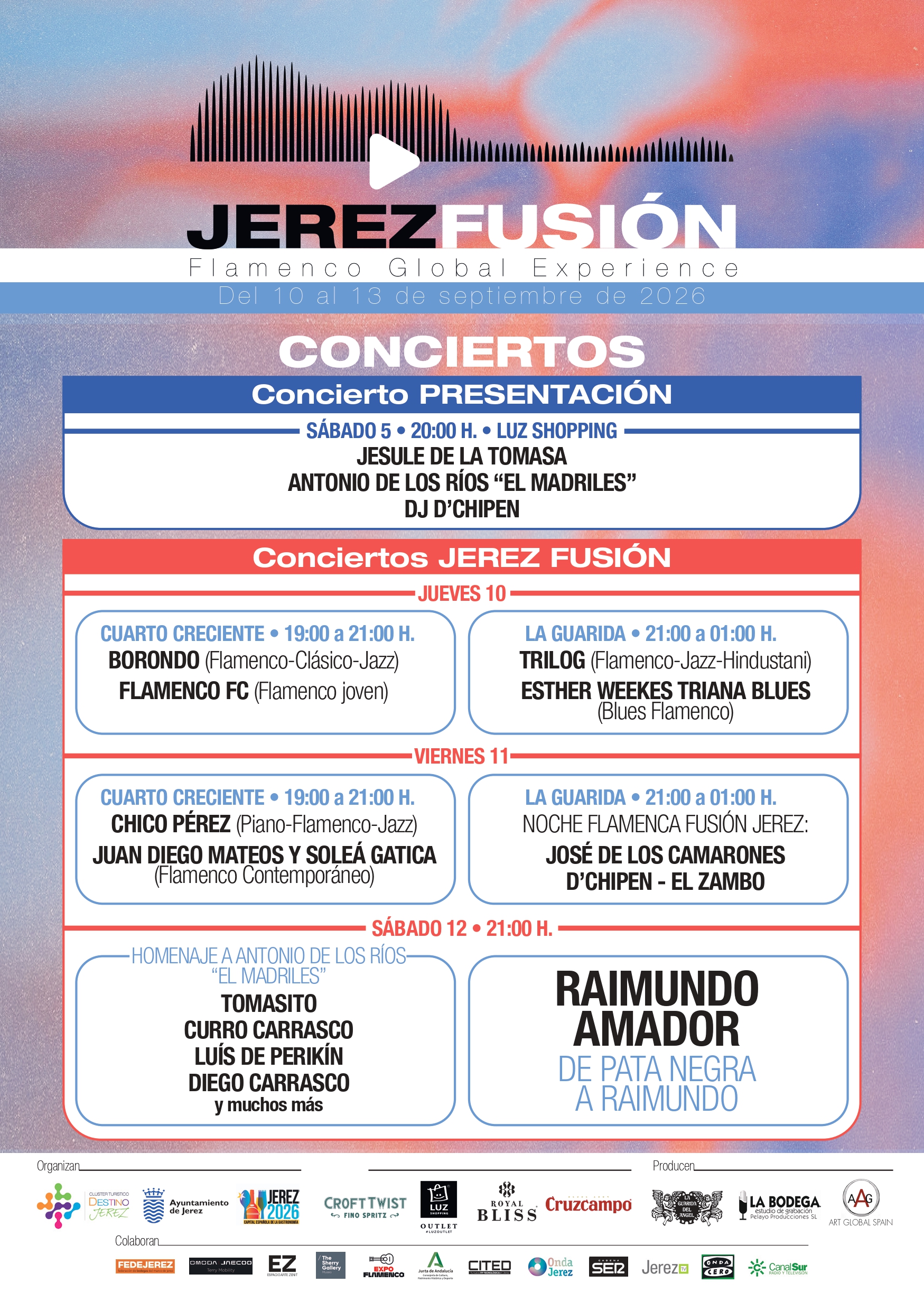 Cartel conciertos