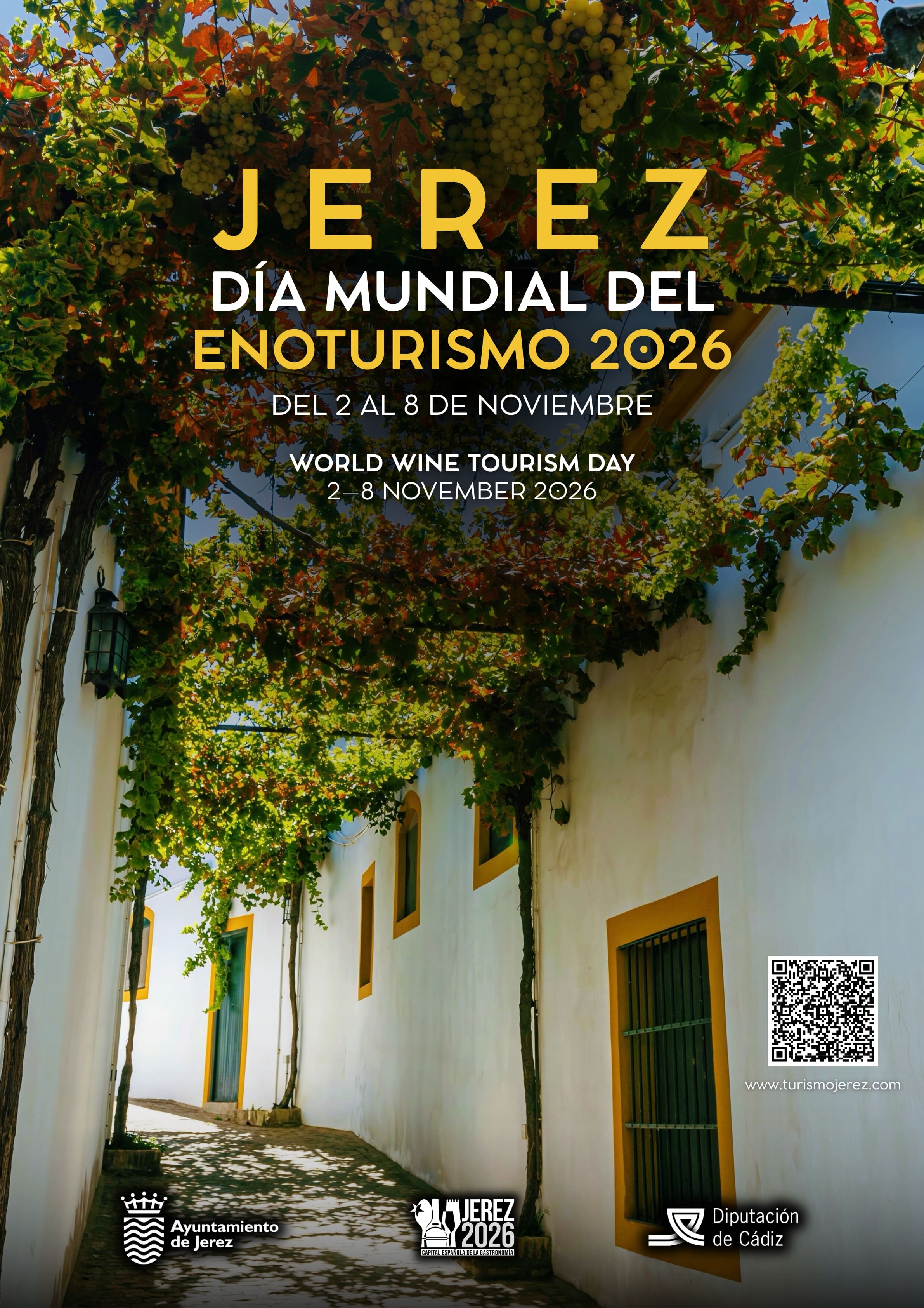 Calle de bodega con parra