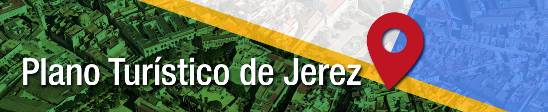 Plano turístico de Jerez