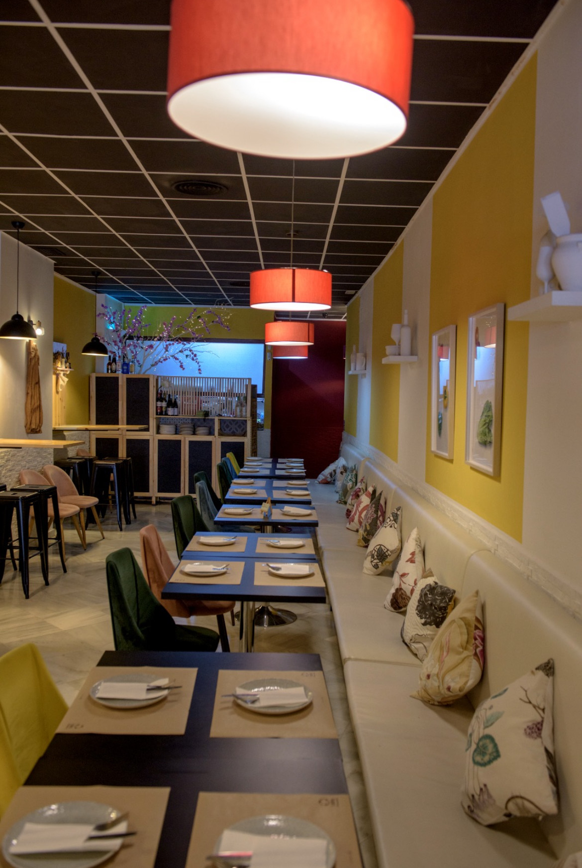 Sala del restaurante Roneo