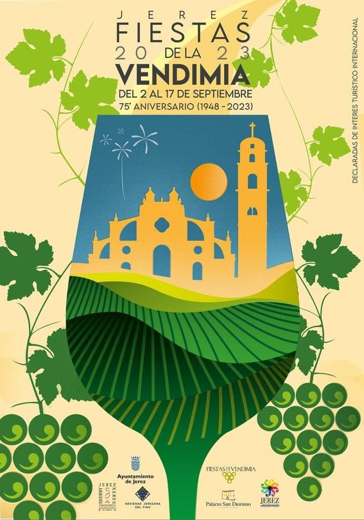 Cartel Fiestas de la Vendimia 2023
