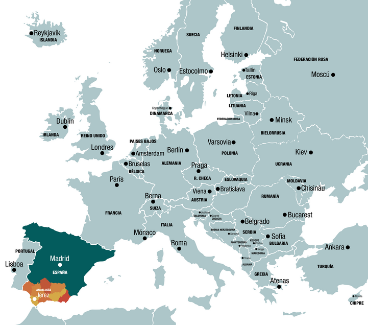 Mapa Europa