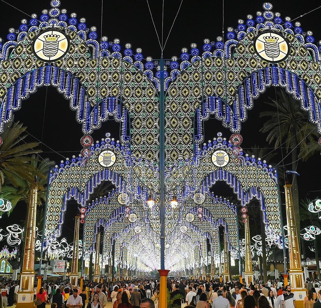 Alumbrado feria 2025