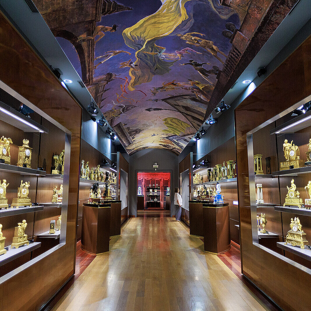 Sala principal museo de relojes