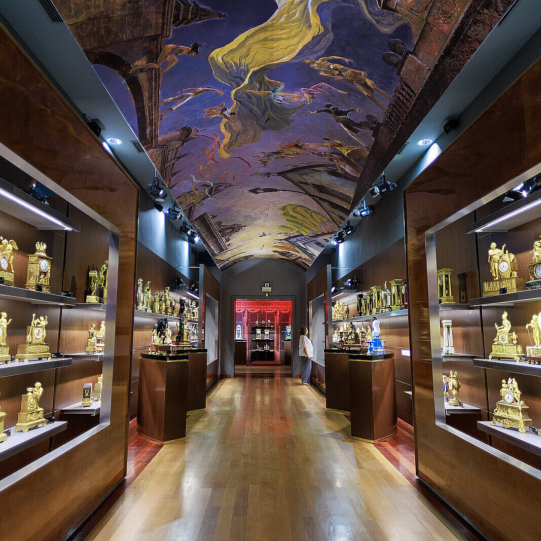 Sala principal museo de relojes