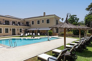 Vistas de la piscina