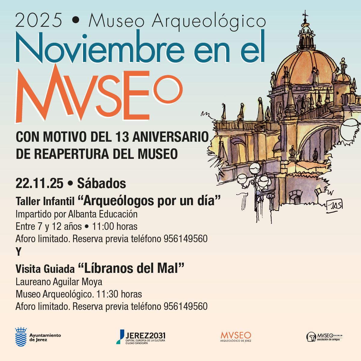 Aniversario de Reapertura. Taller y Visita guiada