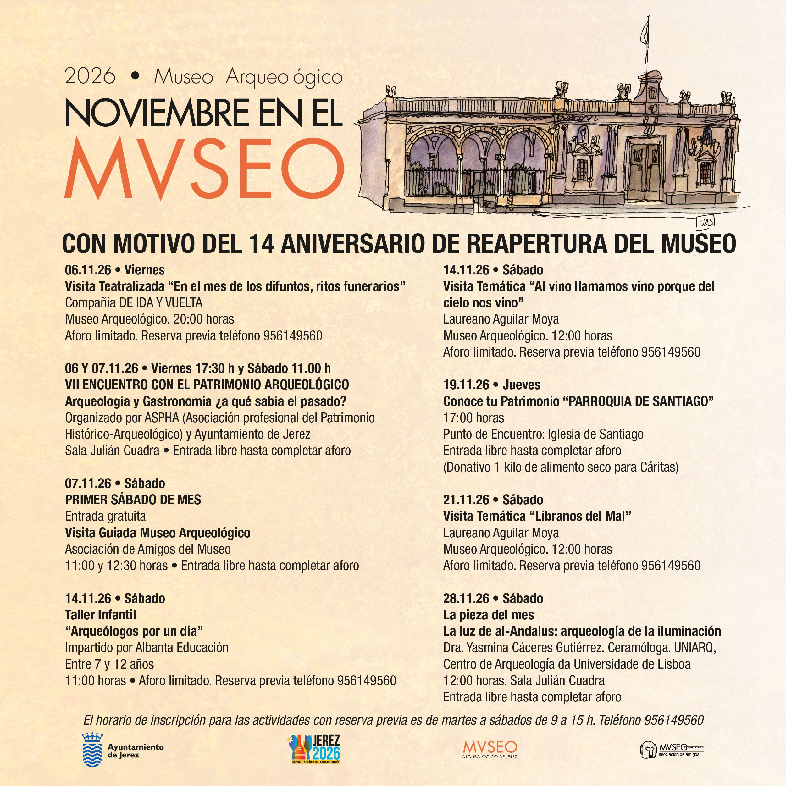 Noviembre en el Museo 2026