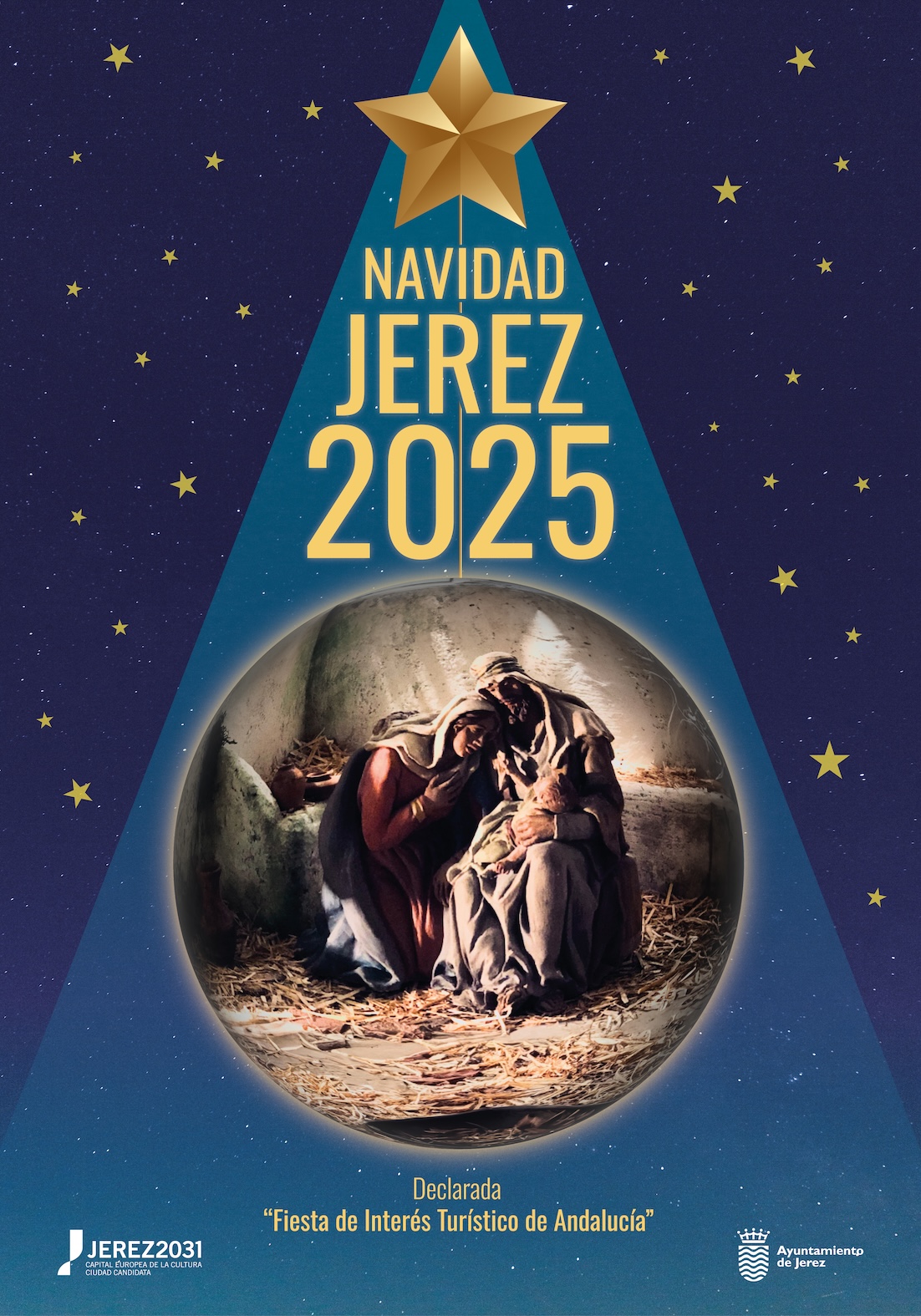 Cartel de la Navidad