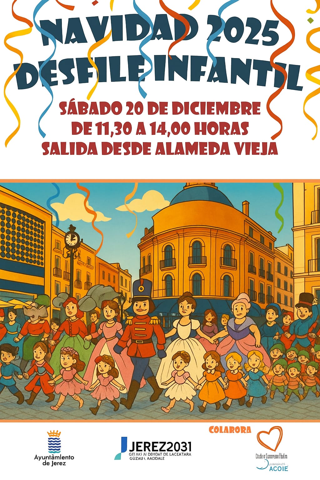 Cartel desfile infantil