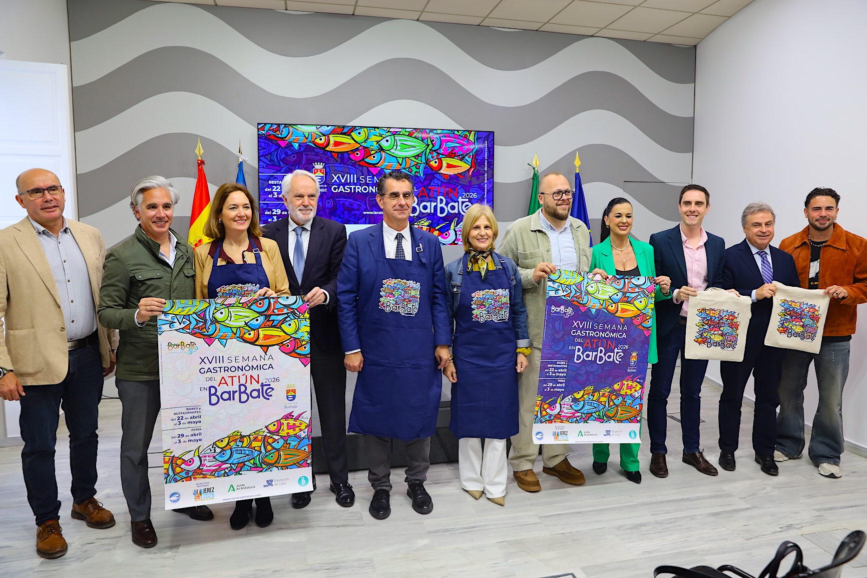 Los alcaldes de Jerez y Barbate han presentado la Semana del Atún 