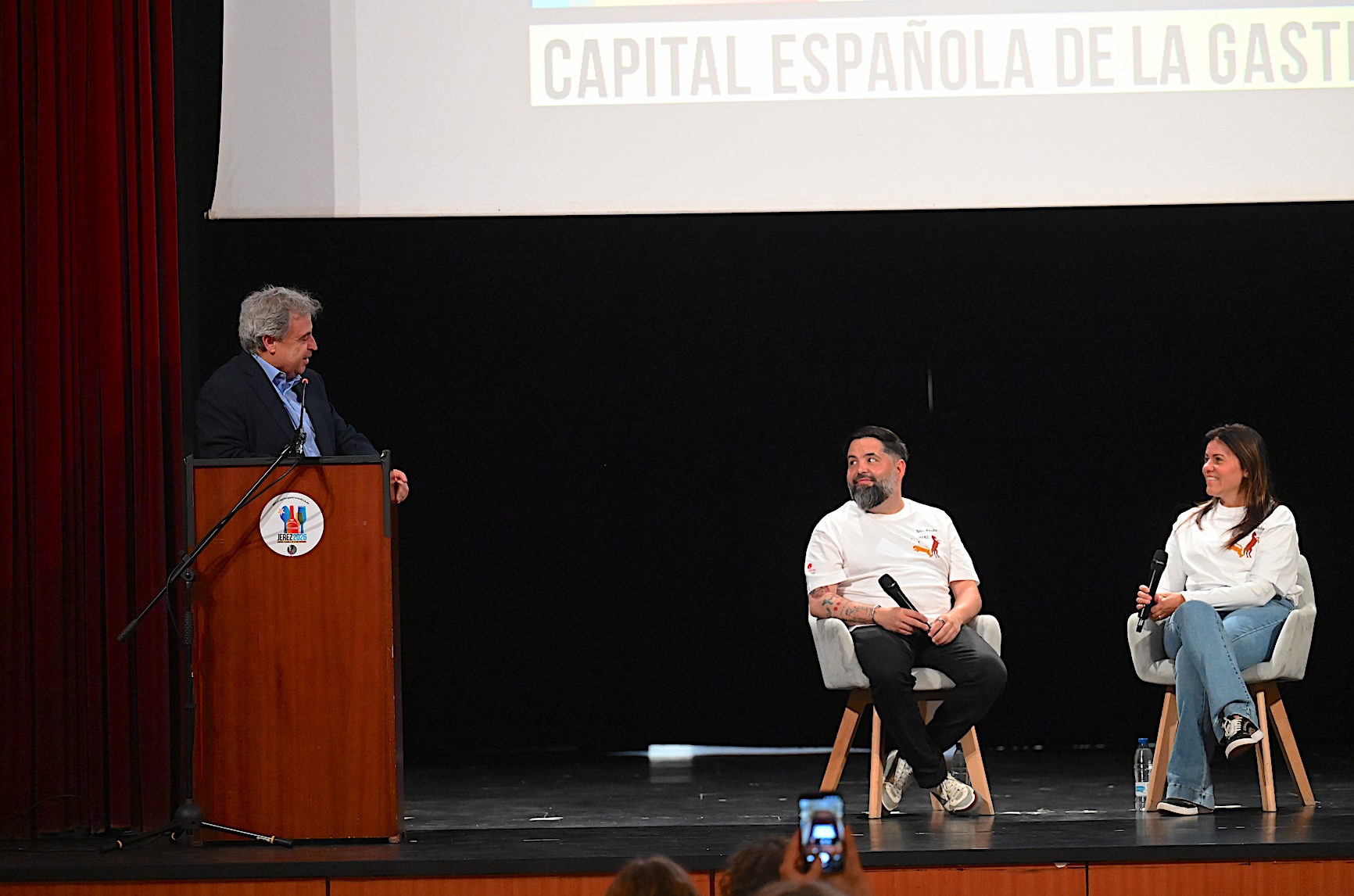 Antonio Real asiste a la conferencia de la considerada la mejor chef del mundo