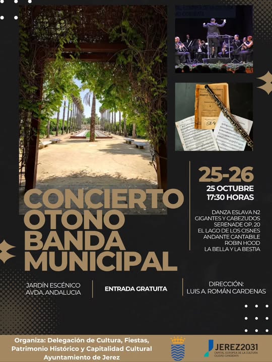 concierto otoño banda de música