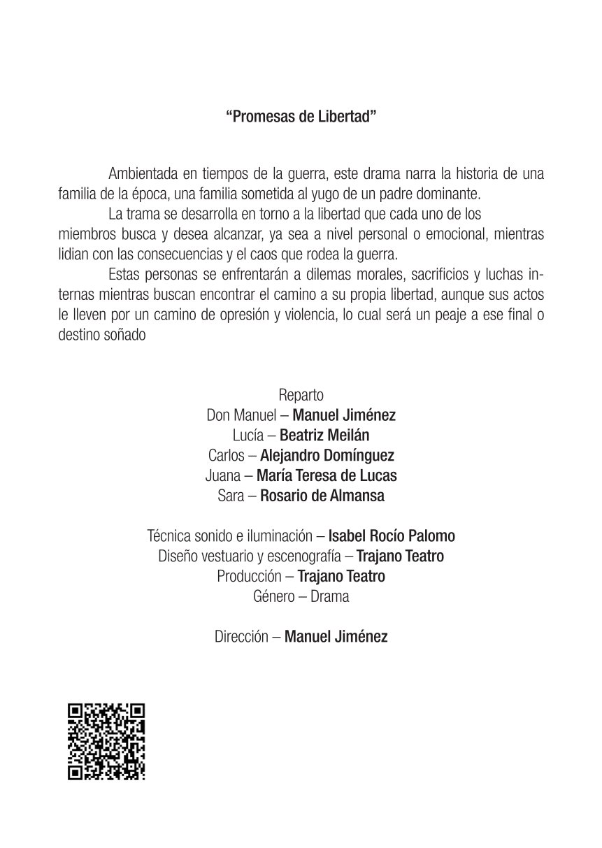 Promesas de Libertad