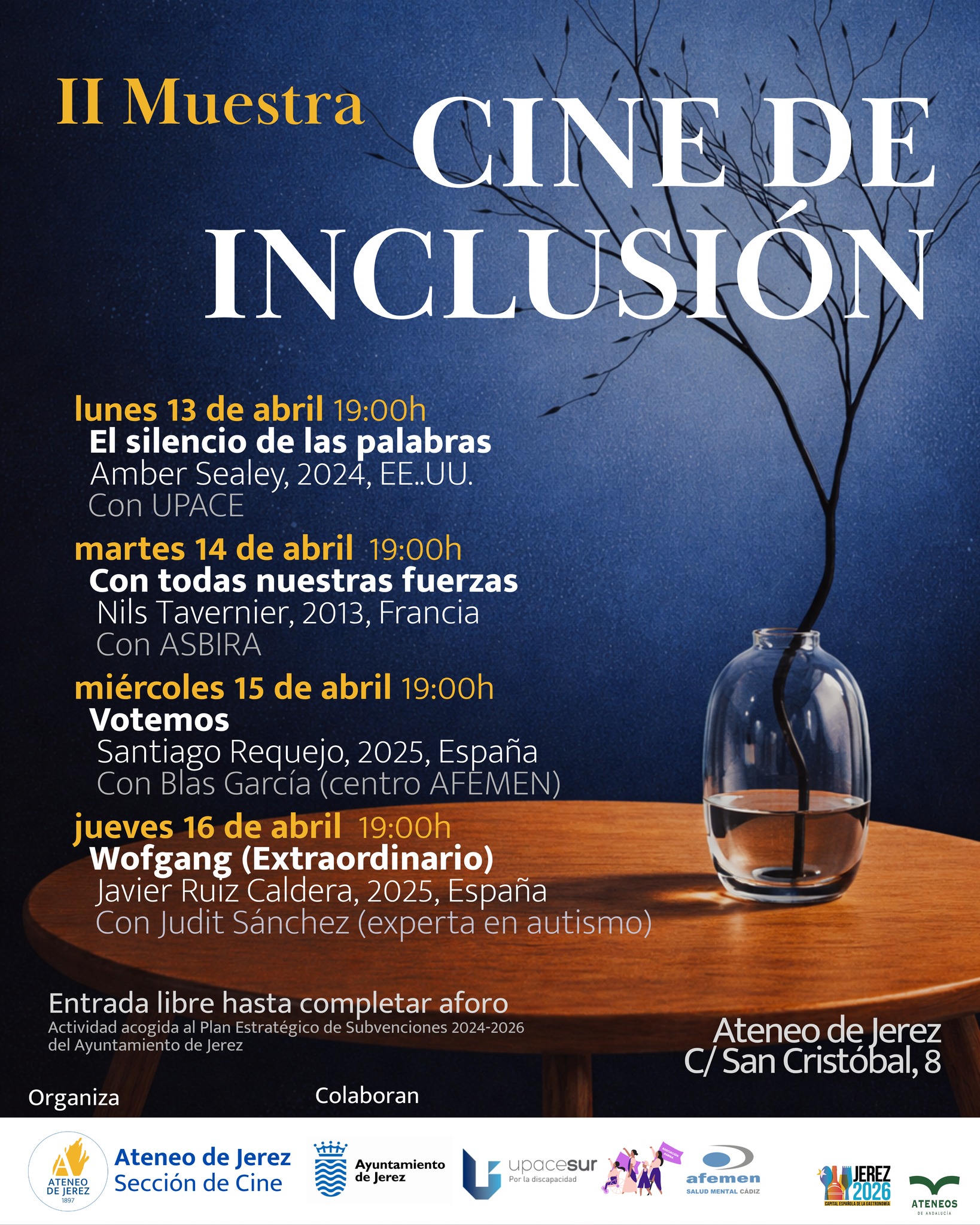 Ateneo cortometrajes inclusión