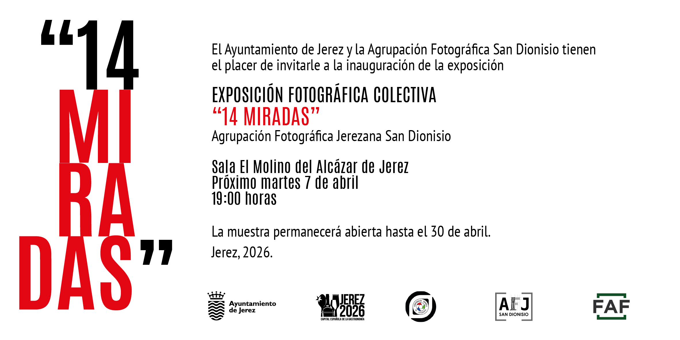 invitación 14 miradas