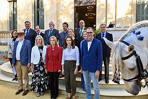 La alcaldesa en la foto de familia