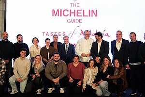 Antonio Real y Nela García asisten a la presentación del proyecto Taste Andalucía