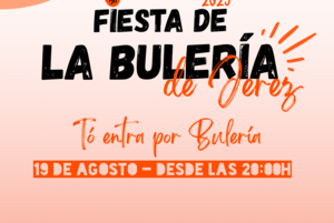 Cartel actividades Fiesta de la Bulería