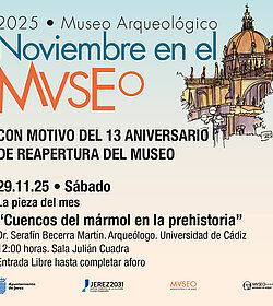 La Pieza del Mes de Noviembre